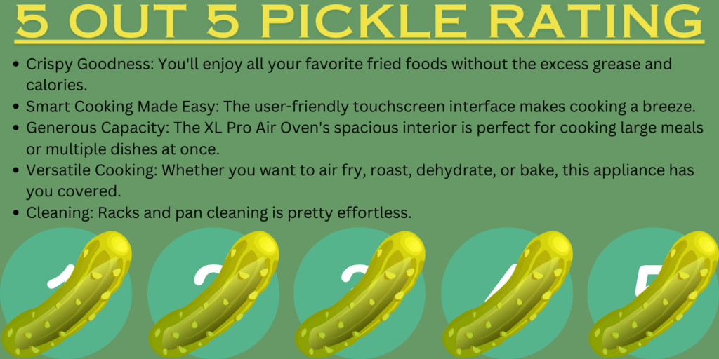 Ninja Air Fryer Pickle Rating