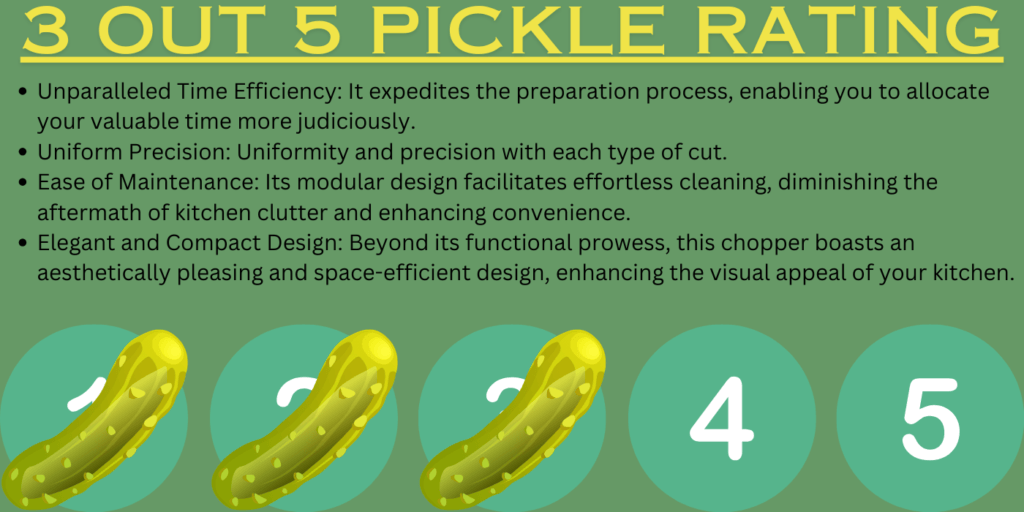 Vegetable Chopper - Pickle Meter