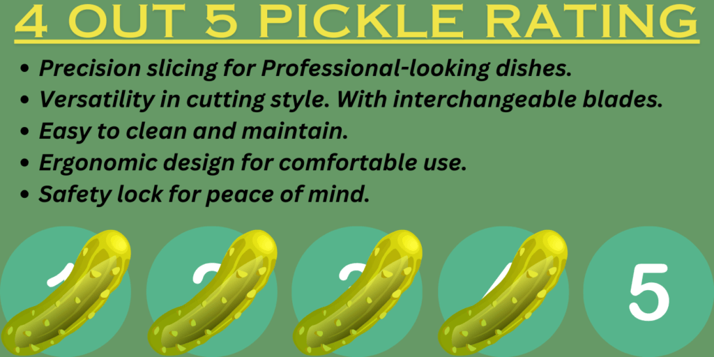 Veggie Slicer Handheld - Pickle Meter